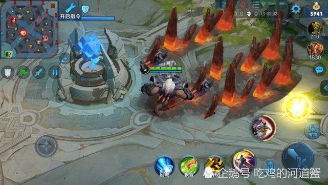 把牛魔的大招那击飞的加几倍,那么,像堵墙一样,没有人进得来,就算能