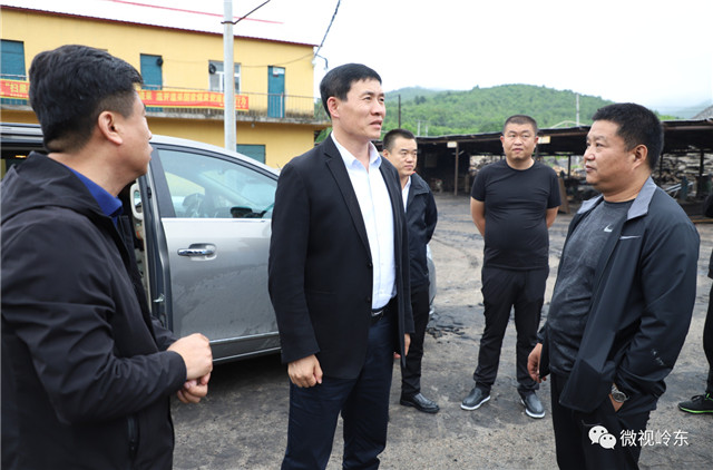 迟国君检查我区煤矿安全水源地保护和防汛工作