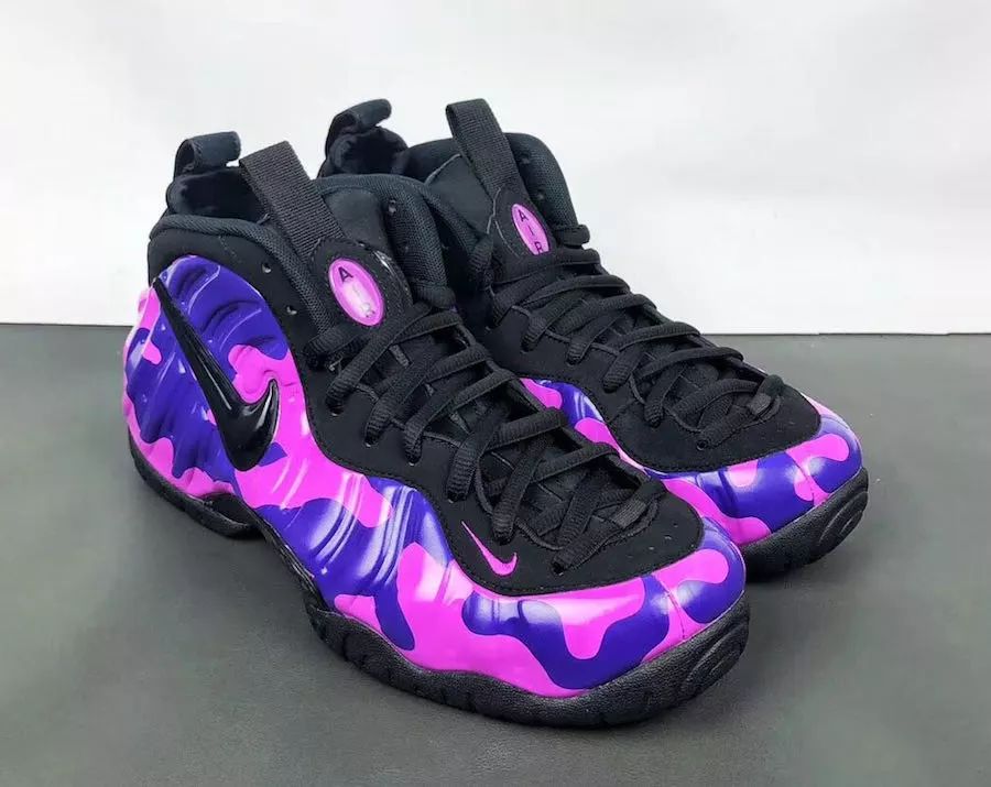 紫迷彩泡 foamposite pro 首度曝光!