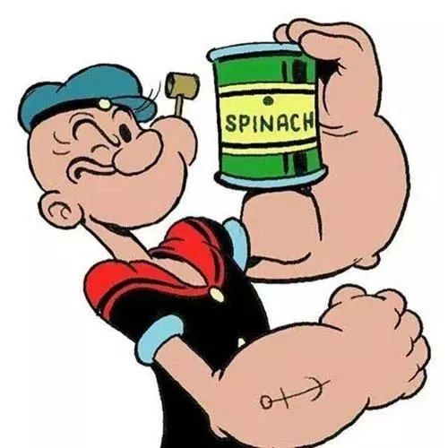 向大力水手看齐研究发现吃菠菜确实能增强体力