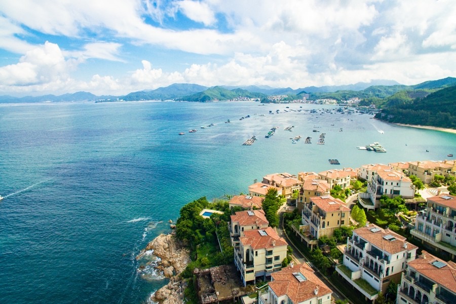 卫生间深圳南澳海贝湾·世纪海景(洋畴湾花园)-海上云堡（7房12床）