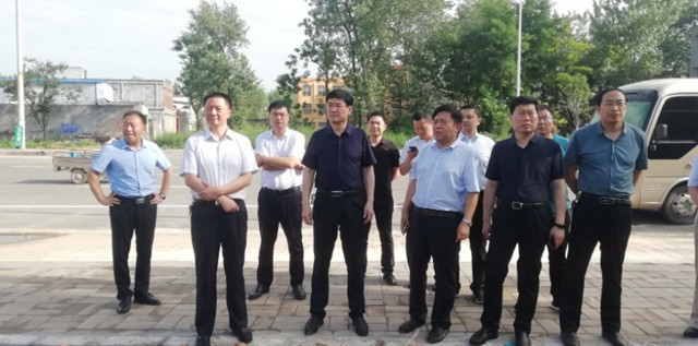 县长田林带队督导棚户区改造项目进展情况