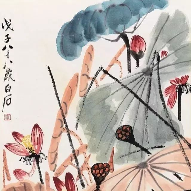 白石老人画荷夏日不可不看的风景