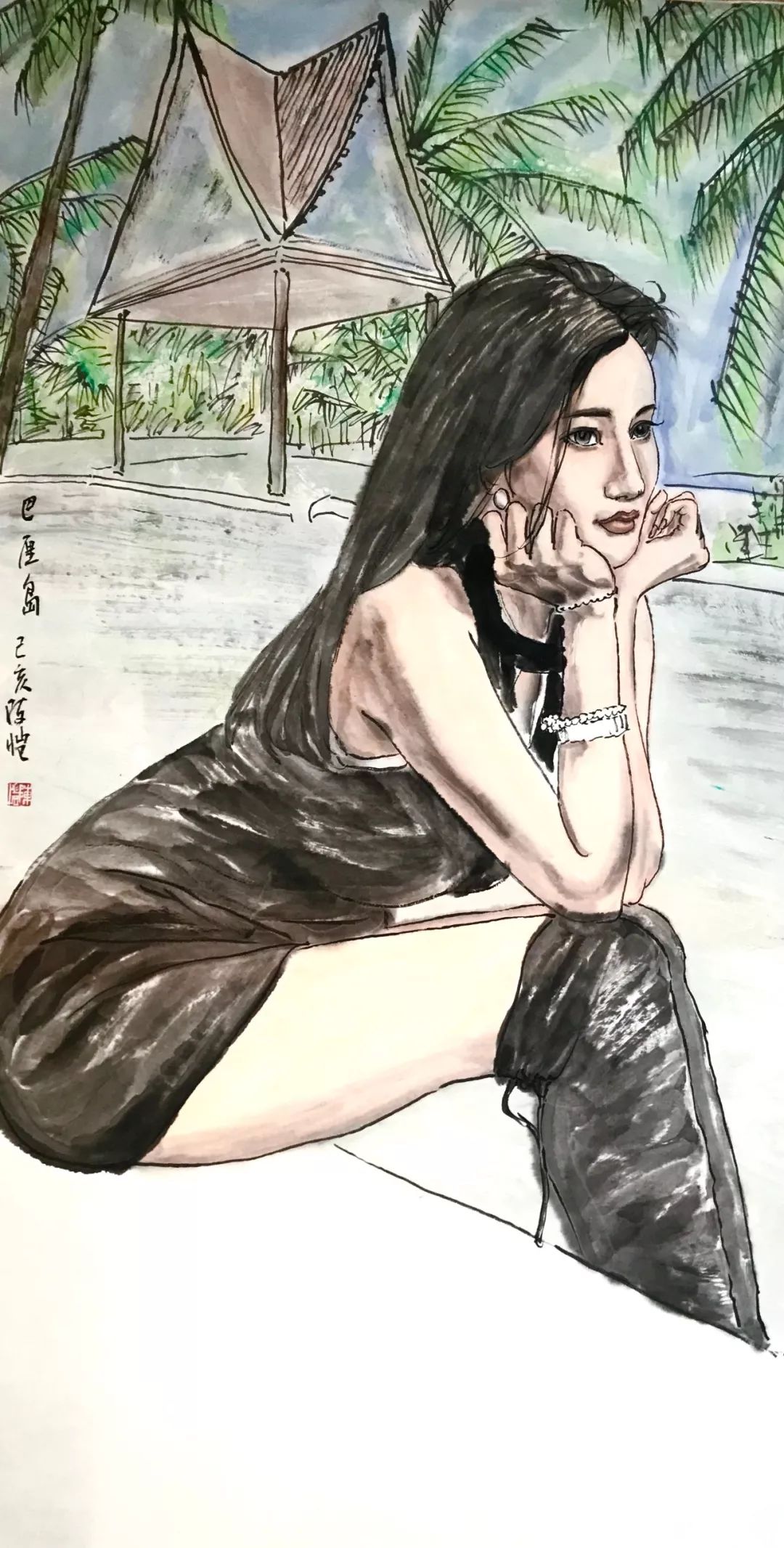 禾云墨彩丨一家一品全国名家微画展陈恺