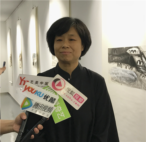 收藏家 马一民接受媒体采访著名画家 余光清接受媒体采访予觉学社助教