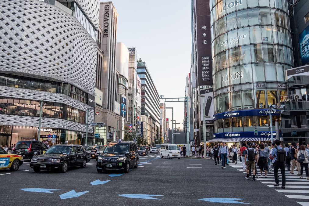 日本东京照片街上图片