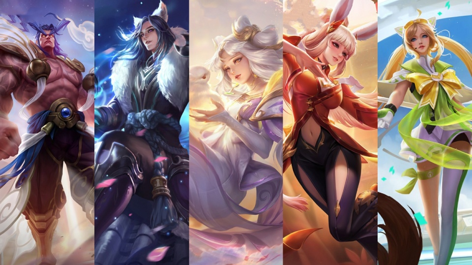 王者荣耀:s16赛季各位置上分英雄推荐,大乔配公孙离成组排首选