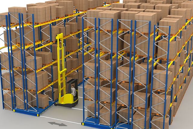 移动式仓储货架的应用特点