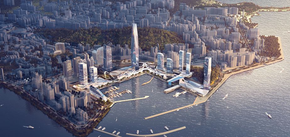 九洲港正式重建!地铁站,观光塔…这个片区将华丽升级!_珠海