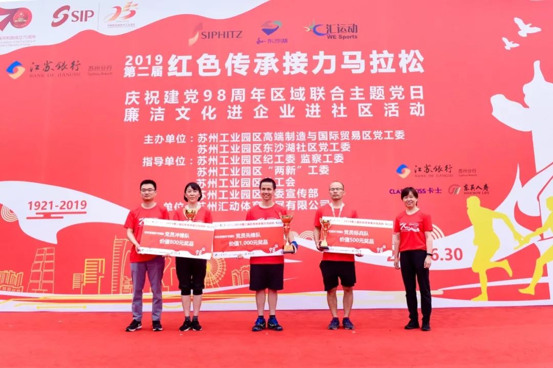 2019年苏州红色传承接力马拉松圆满落幕