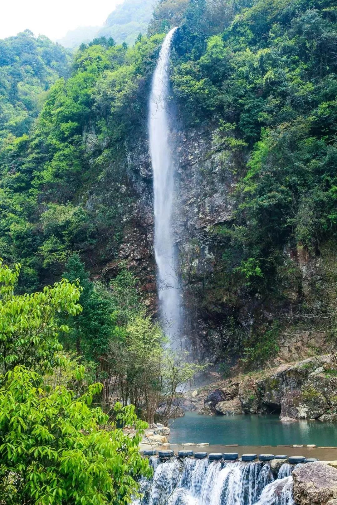 【牧云谷】7.6号飞瀑流泉牧云谷,享森氧,登草甸