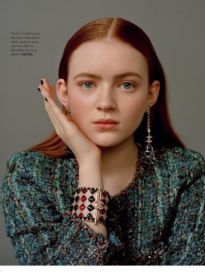 美剧怪奇物语 Sadie Sink 登上LOfficiel杂志-搜狐大视野-搜狐新闻