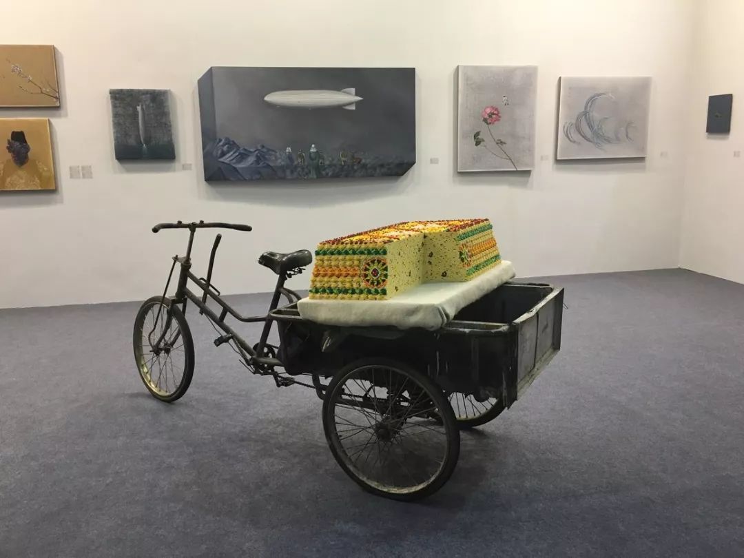 《一块切糕》92x53x23cm loz积木颗粒 人力三轮车 2016年张哲溢追品