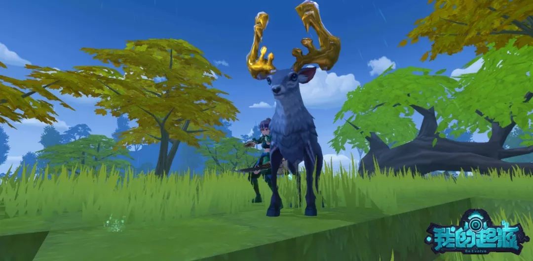 大角鹿:精灵王的坐骑以上是我的解读视频.