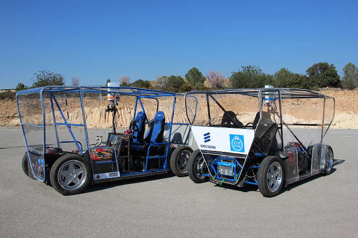 爱立信展示利用5g技术远程遥控自动驾驶汽车_搜狐汽车_搜狐网