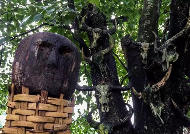 要用人头祭祀神灵才行后来有人告诉佤族人据说当时种谷物收成不好是