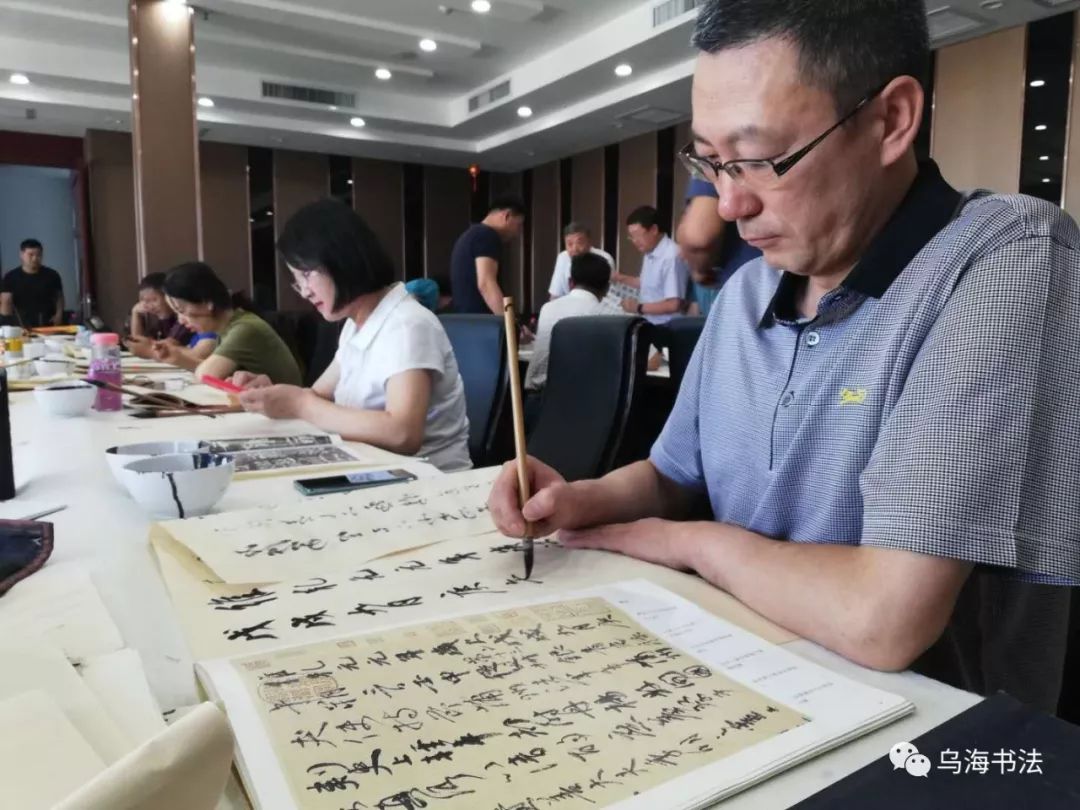乌海市2019年书法创作培训班圆满结束