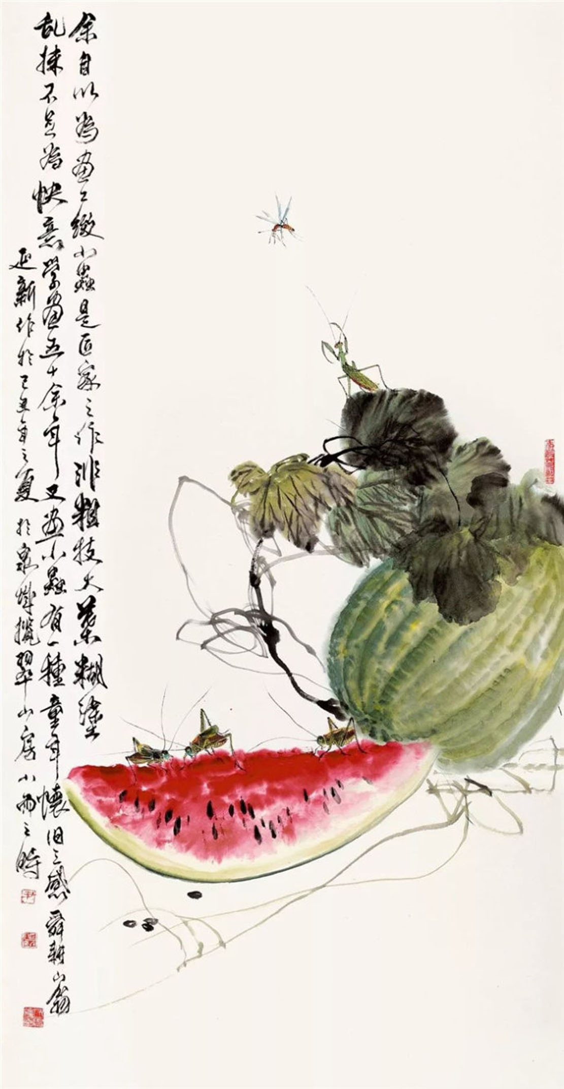 尹延新画家笔精墨妙情真则色美