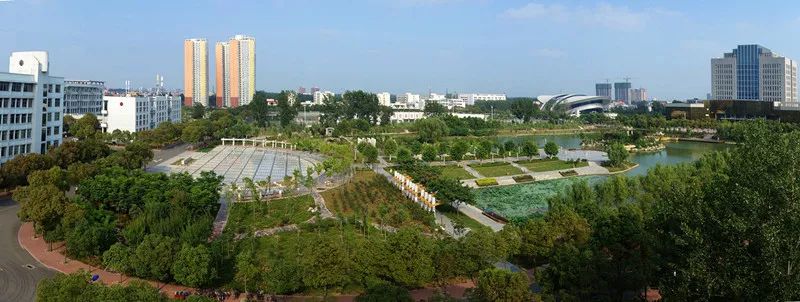 南阳理工学院 鸟瞰图图片