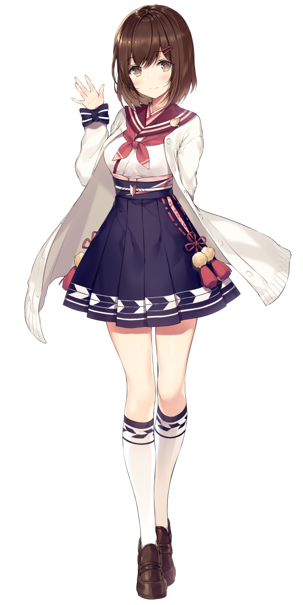 画师笔下的二次元女孩动漫世界中的青春遥想