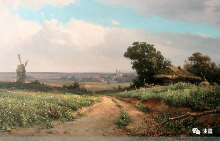 这50幅油画风景的光与色让人醉在其中