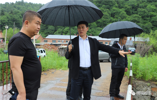 迟国君检查我区煤矿安全水源地保护和防汛工作