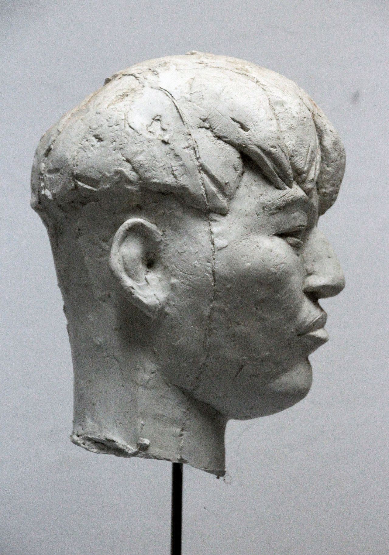 伊文哲一雕塑人物肖像作品欣赏