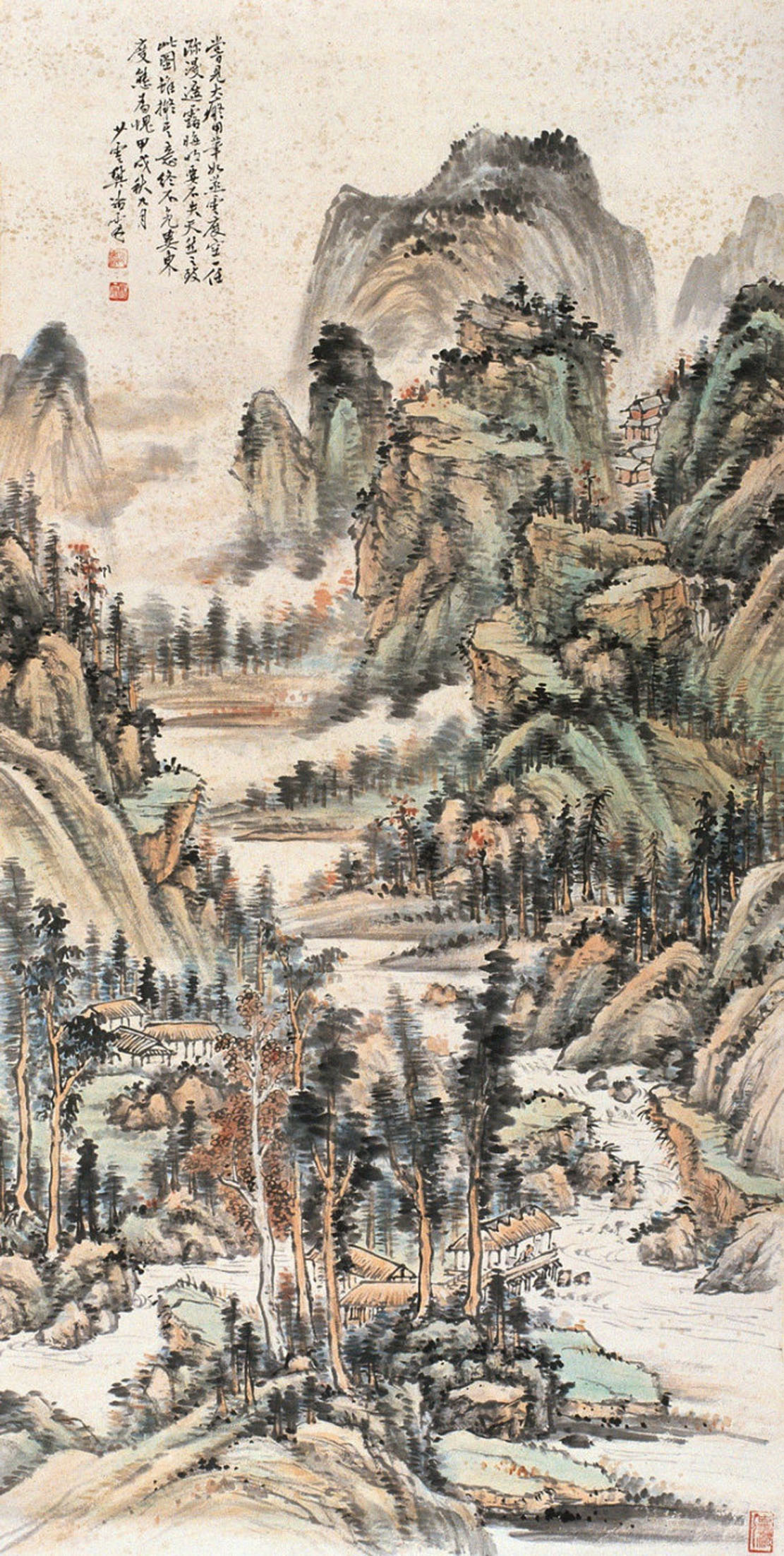 樊少云画家《海派山水 古朴典雅》