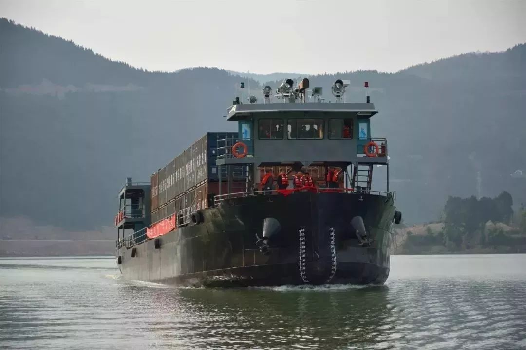 嘉陵江全江通航,万人围观!