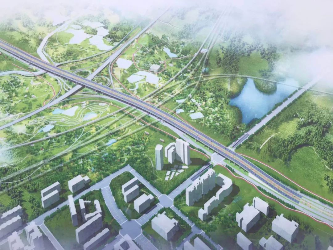 东西城市轴线(东段)工程开工!