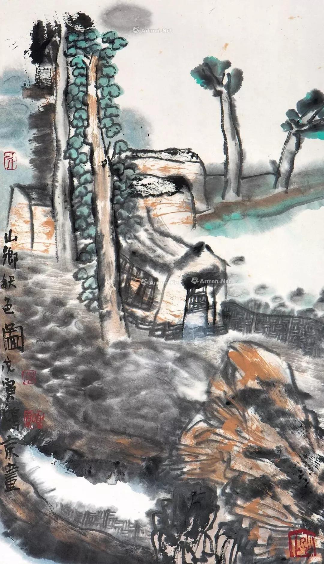 第1355期姚鸣京2018年最高成交价前10幅作品中国画家拍卖成交指数