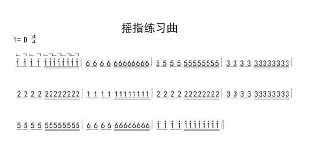 古筝摇指练不好自问你真的这样做了吗