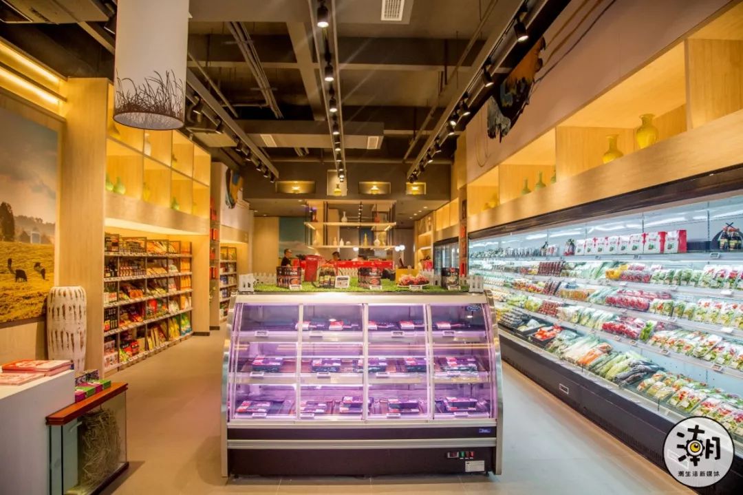 成都来了个百步就到的牛肉生鲜超市进去的人秒变大厨