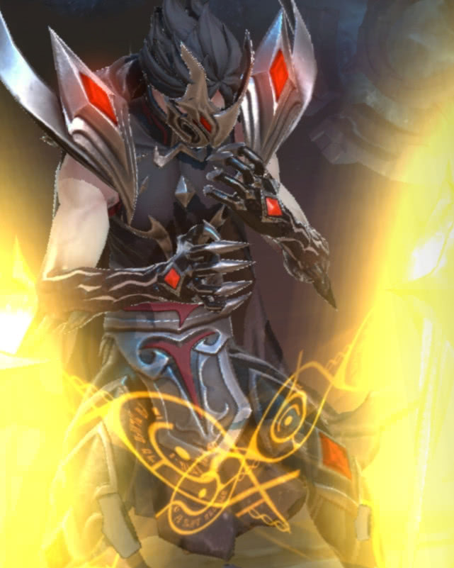 原创白起4款皮肤13张特效,白色死神像盾山,狰看到典韦影子!