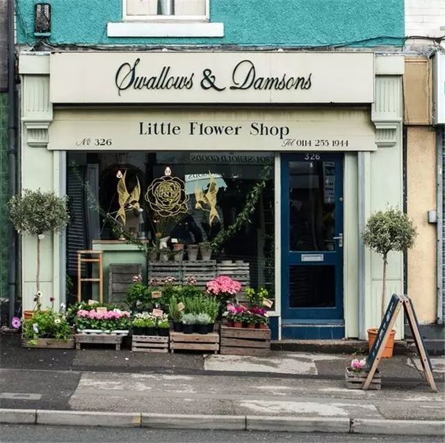 小而美的复古花店!