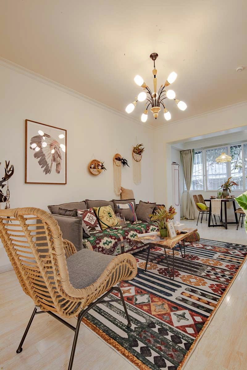 极简风的北欧民宿混搭波西米亚狂想曲