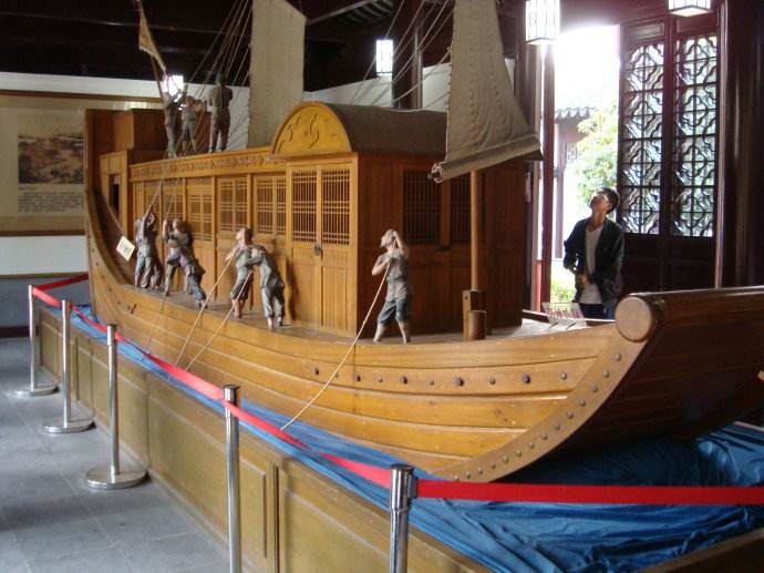 洛阳运河发现古船残骸,为对其保护,文物专家共使用五种"绝"招_沉船