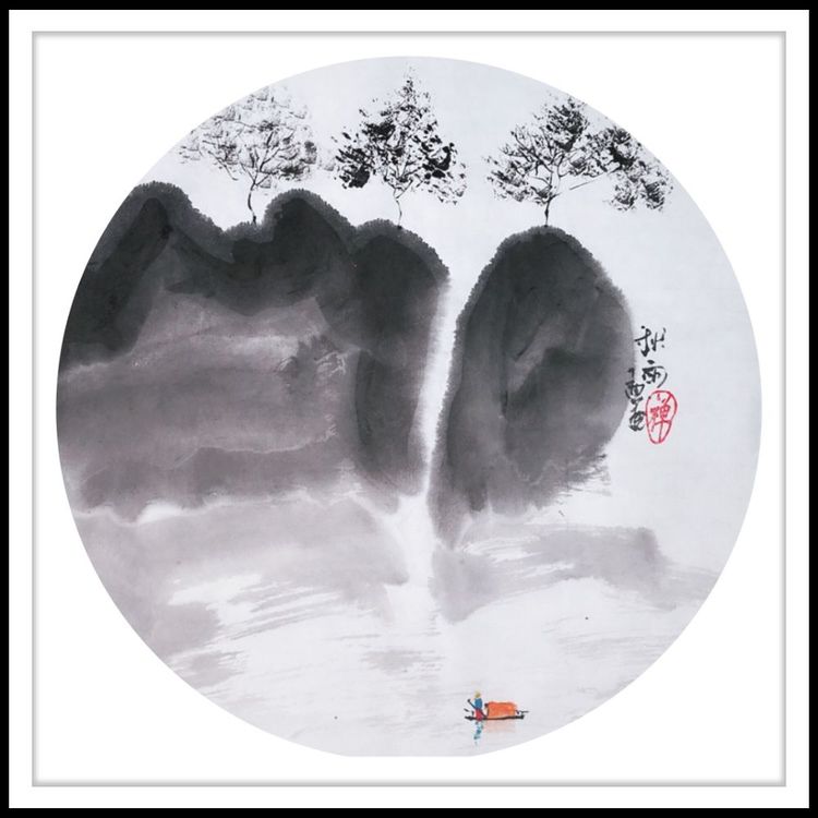 画家宋晓明触动心灵的禅意绘画