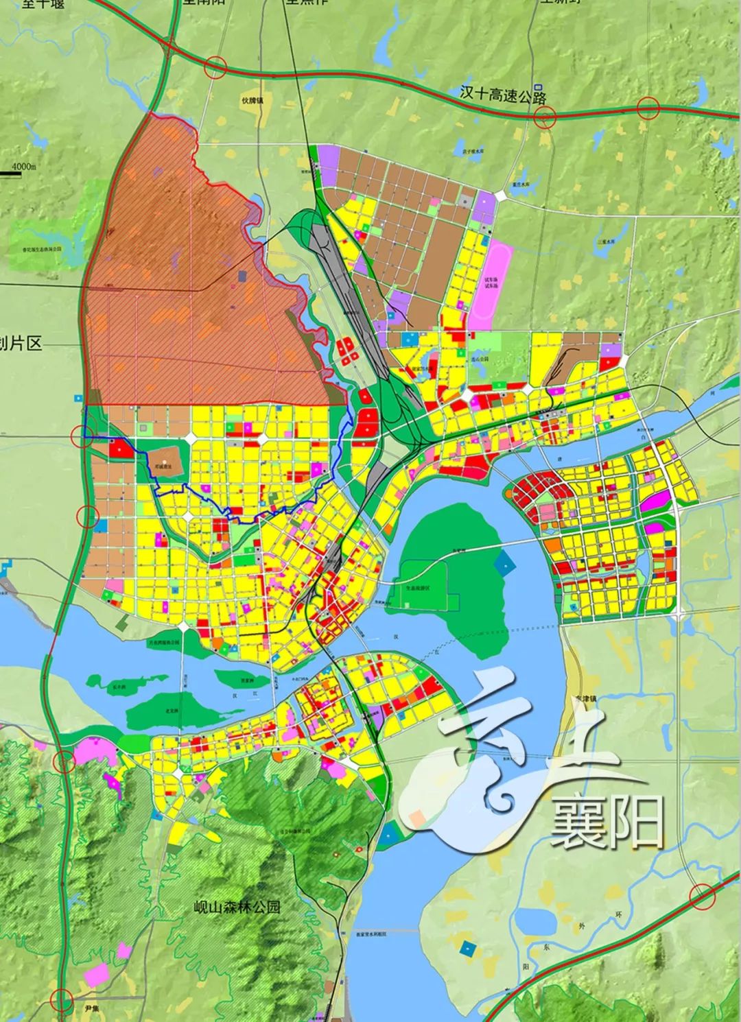 好消息最新规划来了襄阳城市北大门将建成这样