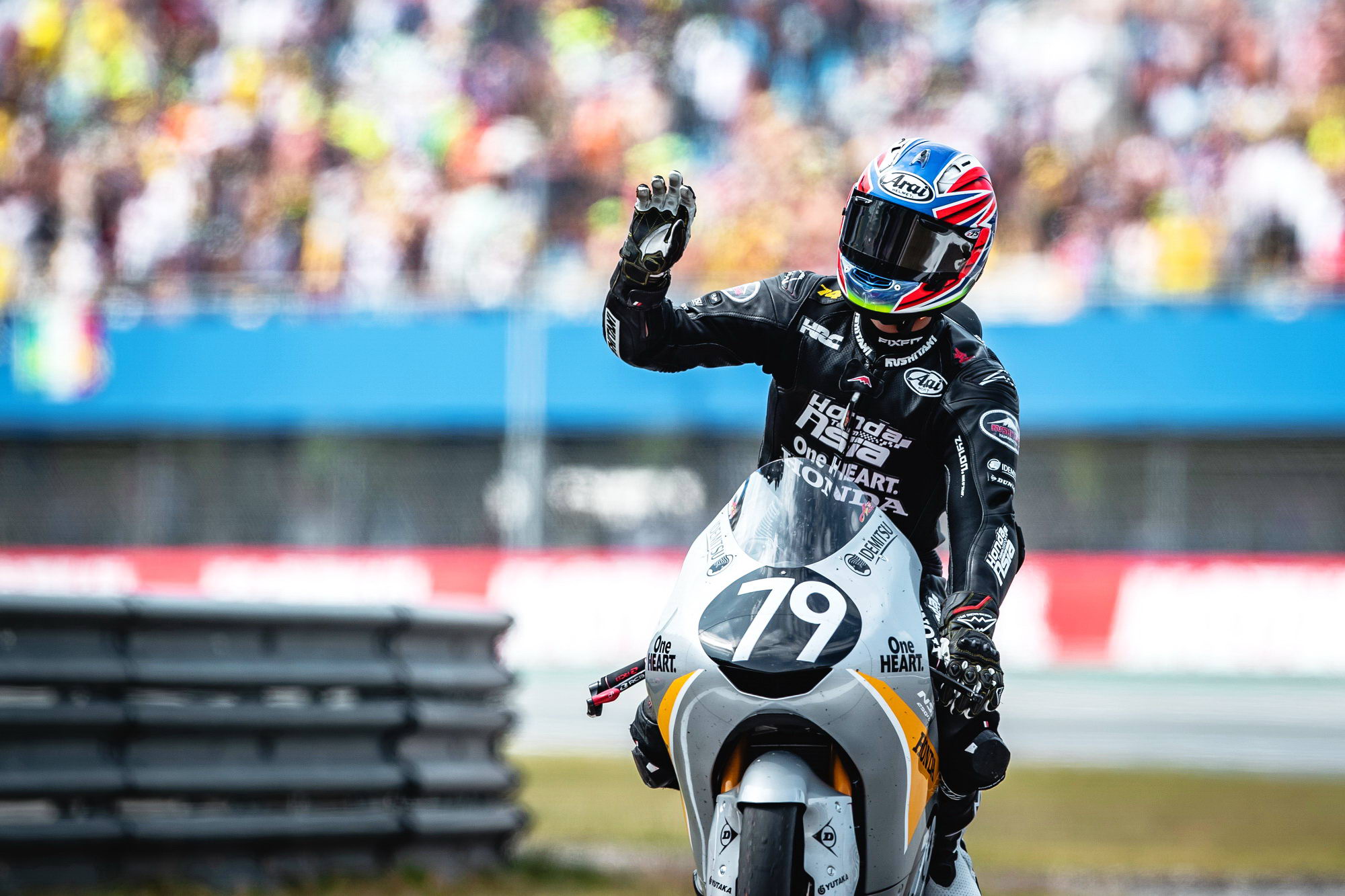 motogp 荷兰站:honda wgp 参赛六十周年纪念会