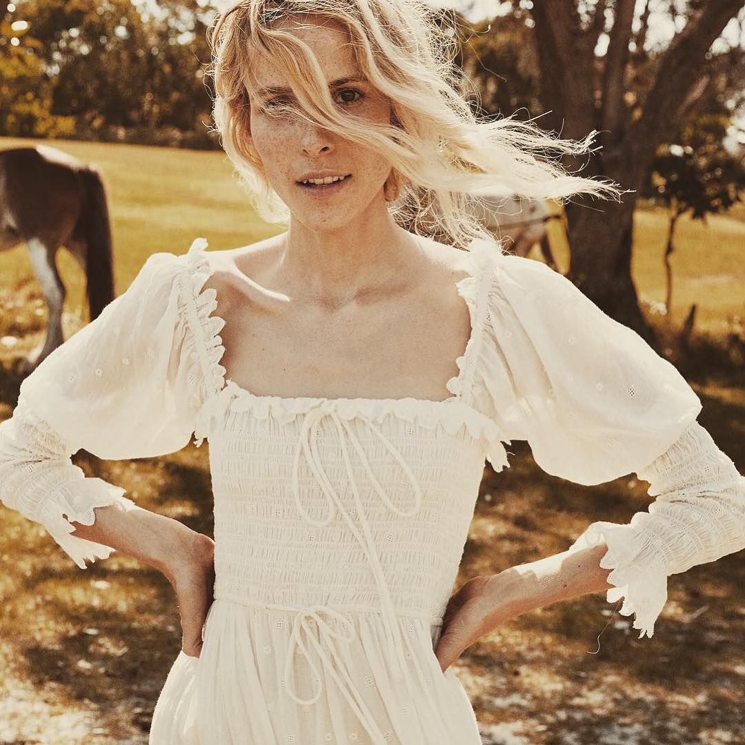 原创维多利亚时期的复古衣着,甜美显瘦的milkmaid会是今夏必备单品