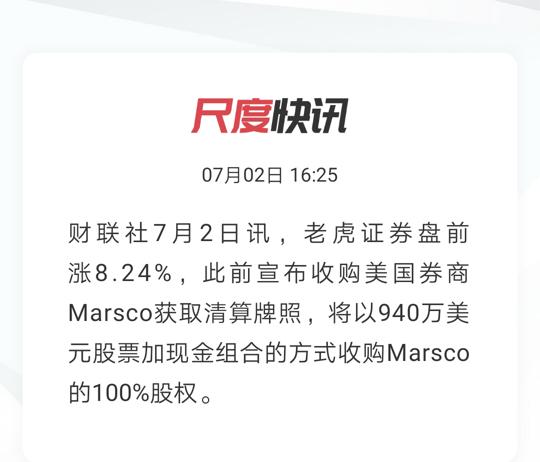 老虎证券攻城华尔街中国资本沸腾了