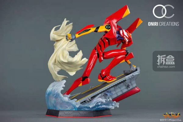 oniricreations新世纪福音战士eva2号机雕像