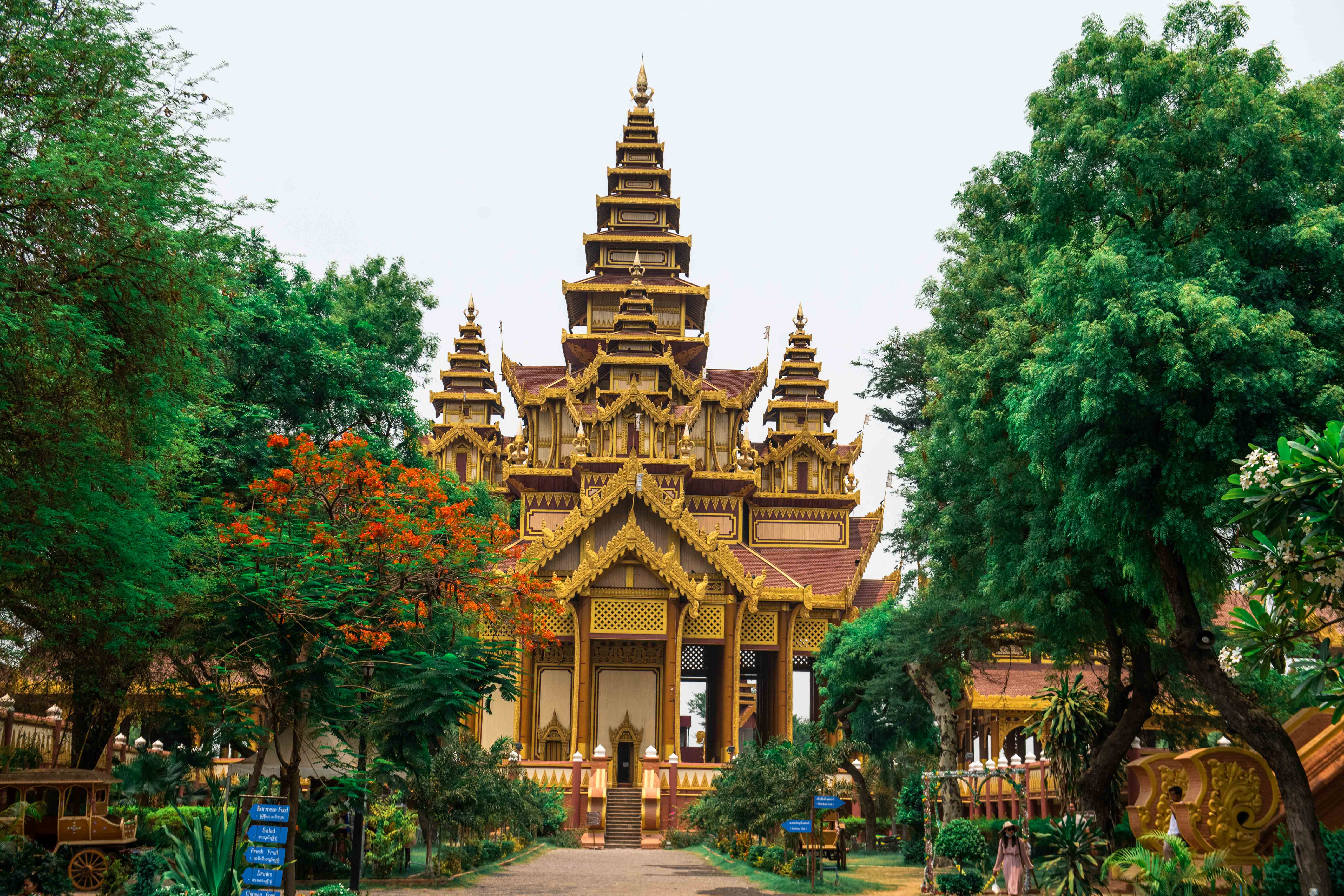 缅甸唯一收门票的景区,建筑超级奢华,来过的游客都表示很美!
