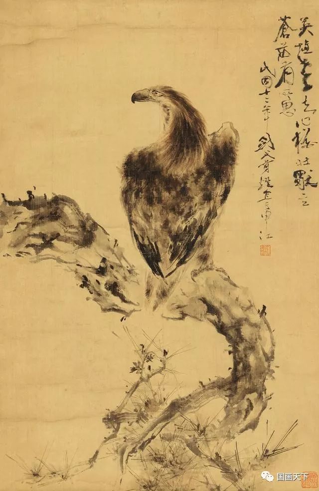 岭南画派创始人之一高剑父国画作品赏析
