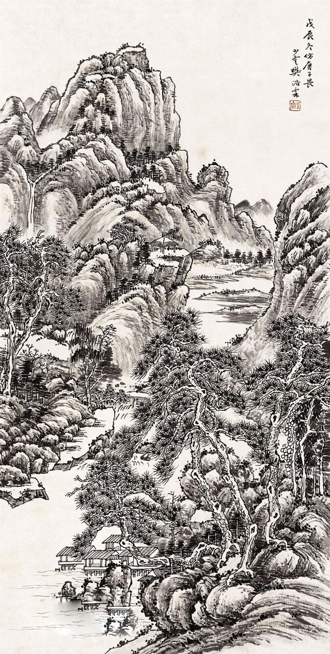 樊少云画家《海派山水 古朴典雅》