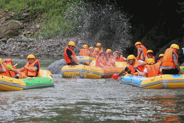 全程只需3小时便可到达,是离合肥最近,最具刺激和挑战性的峡谷漂流