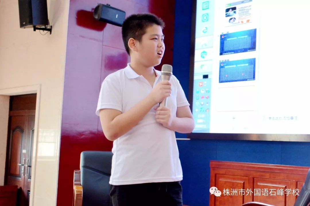 我中国少年擂主世界记忆大师肖雨昊空降石峰外国语为地球村小营员们传