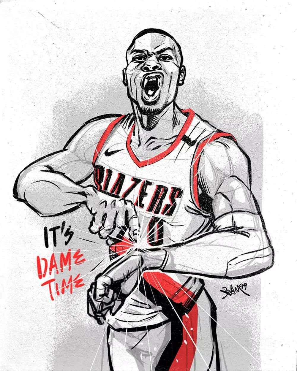 nba巨星:各球星的卡通图,你喜欢哪一个呢?