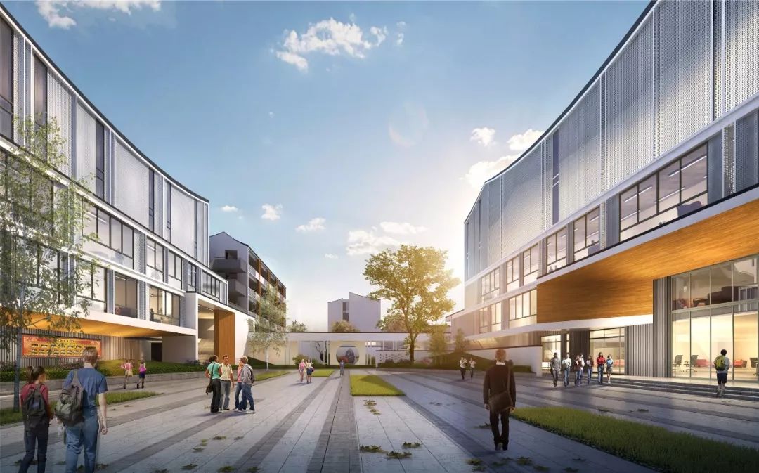 何处书声朗苏苑隐学堂苏苑高级中学易地新建工程